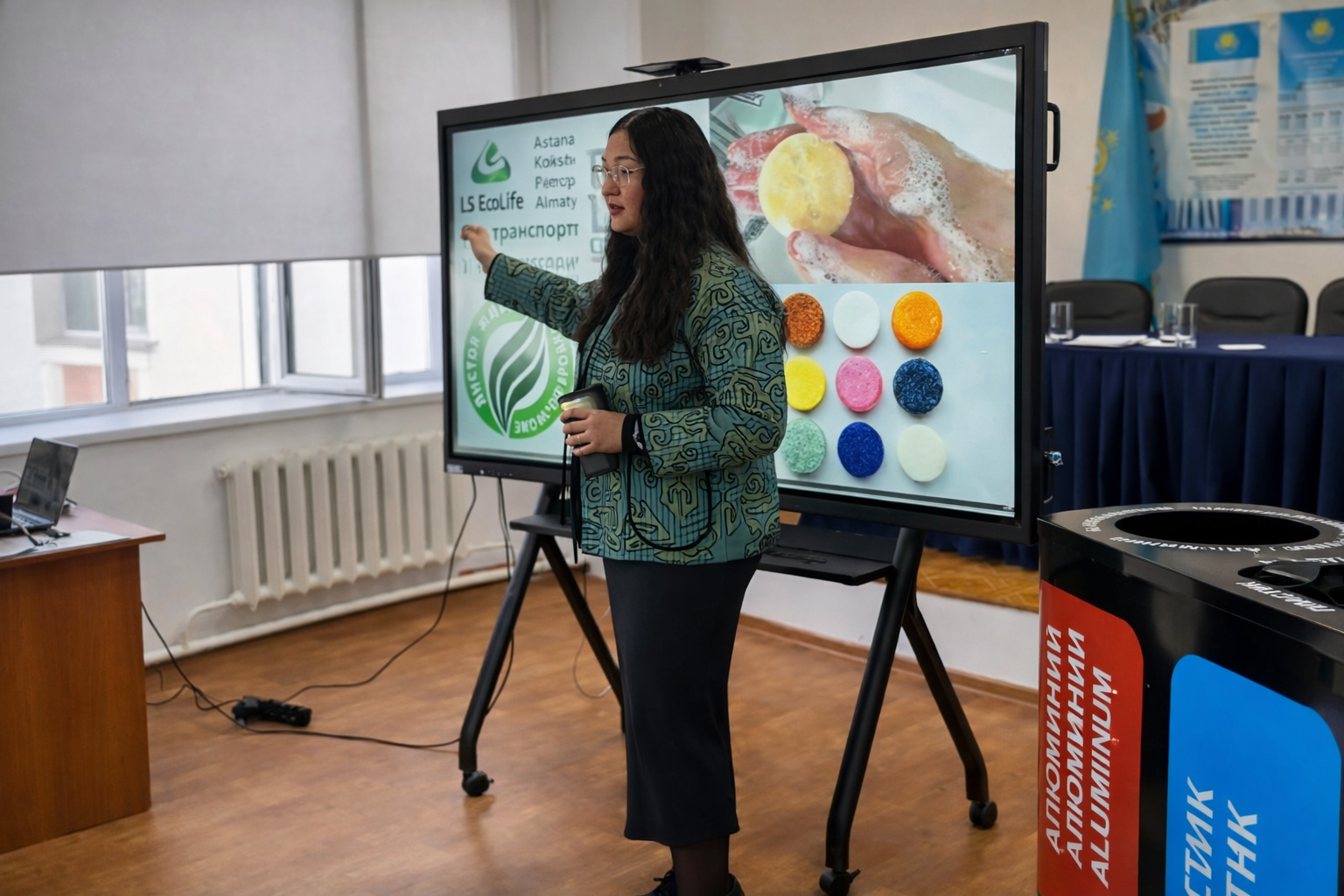 Jasylmeken расширяет проект «Зелёный офис»: обучение в Астане для филиала АО «KEGOC»