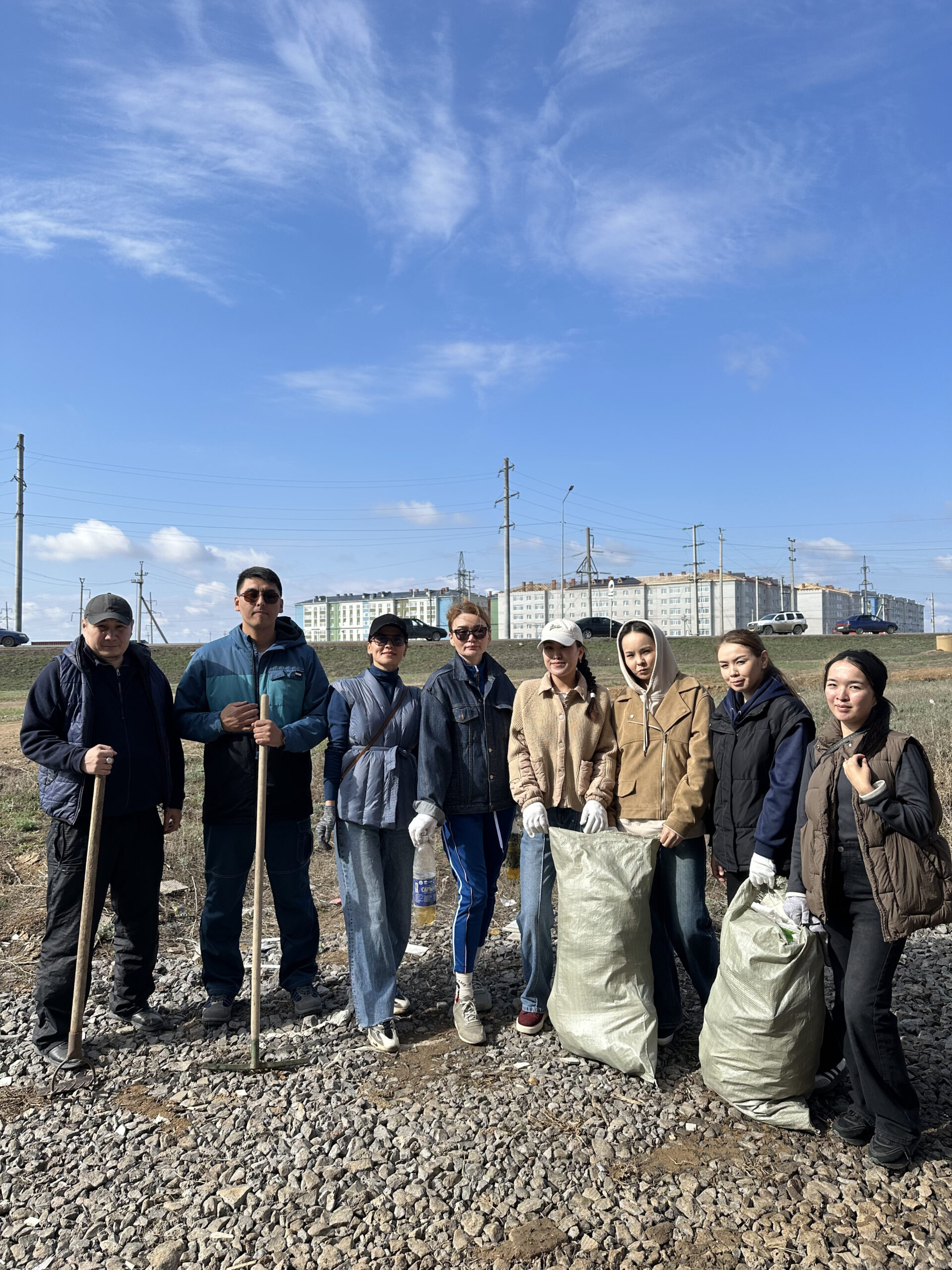 JasylMeken took part in the “Taza Kazakhstan” environmental campaign in Aktobe